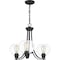 Quoizel Pruitt Chandelier PRUS5022MBK - alternate 3